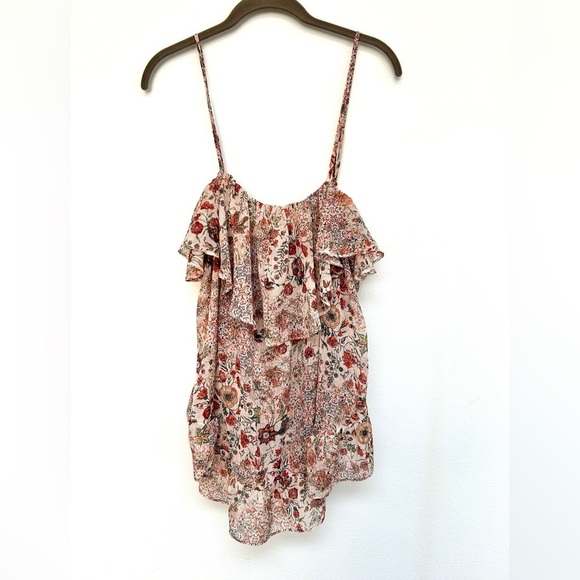 Victoria’s Secret Floral Pink Lingerie Flowy Tank Top size M​​ - Picture 3 of 5